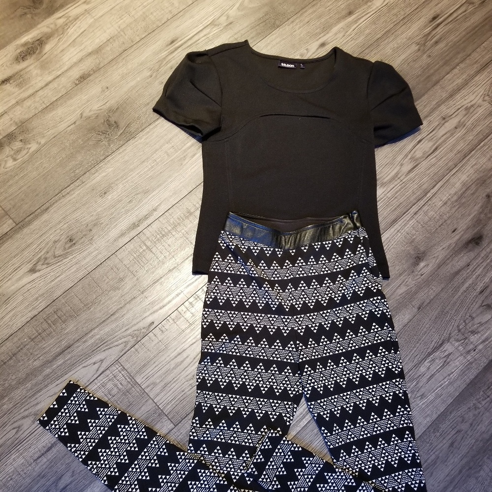 Topshop cutout top